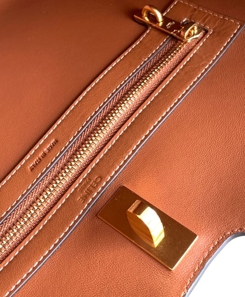 Celine Cabas 16 In Smooth Calfskin
